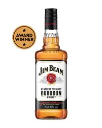 Jim Beam White Bourbon Whiskey 750ml